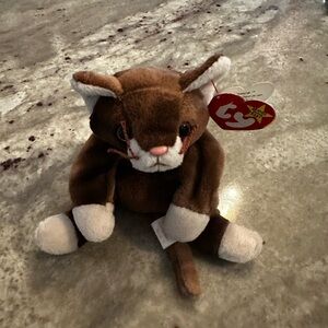 Ty Beanie Baby 1997 Pounce the cat